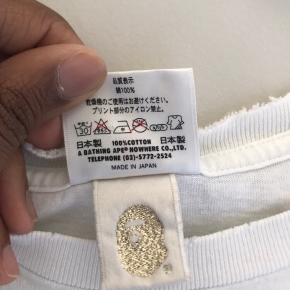 Bape T-shirt (Rare) - Picture 4 of 4